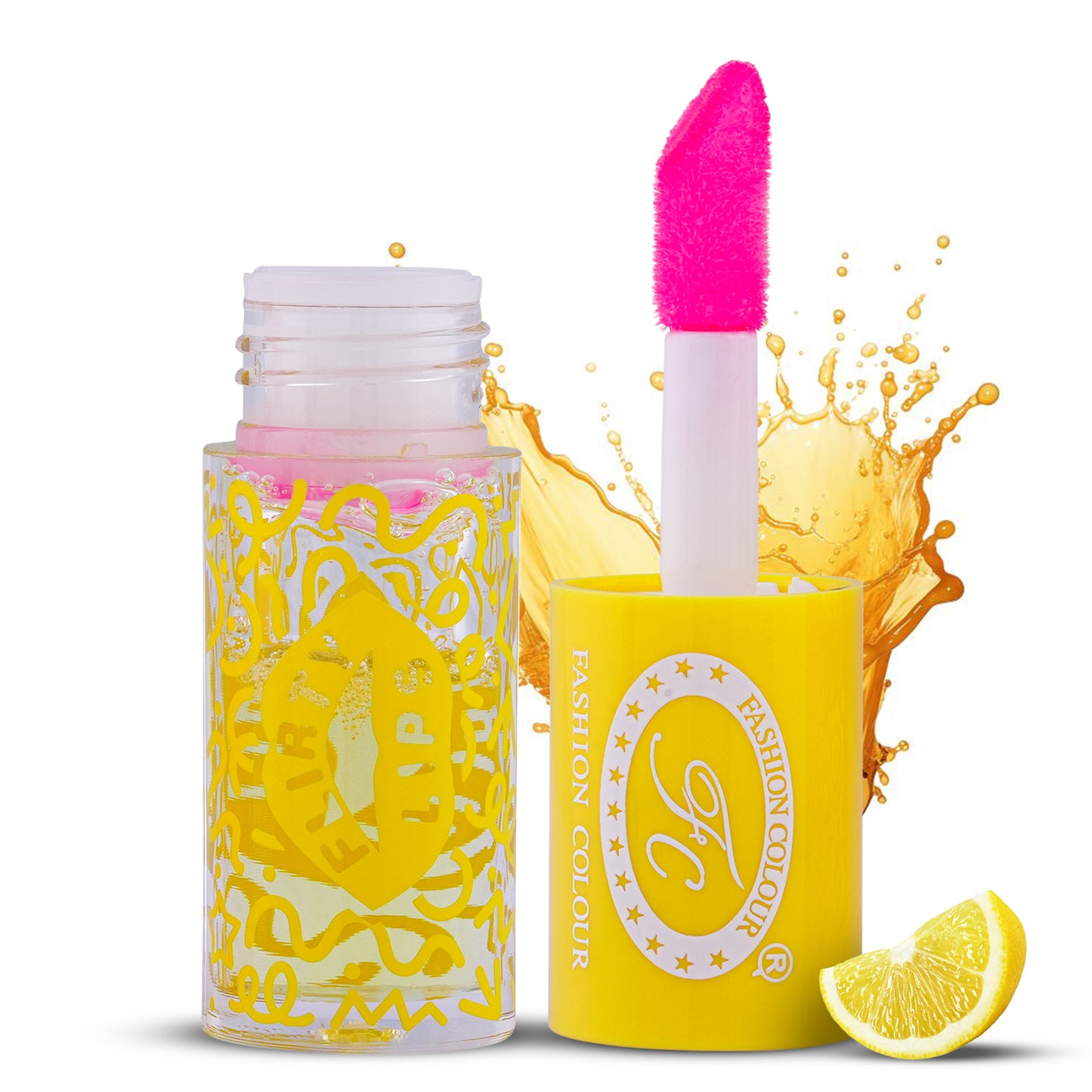 Flirty Lips Lip & Cheek oil for Women | Colour Changing PH Lip Oil | Infused with Skin Loving Ingredients | Long-Lasting Nourishment, Hydration, 4ml