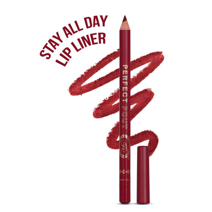 Perfect Pout Matte Lipliner | Glides on Smoothly | Matt Finish | Waterproof | Long-lasting | One Swipe Smooth Application