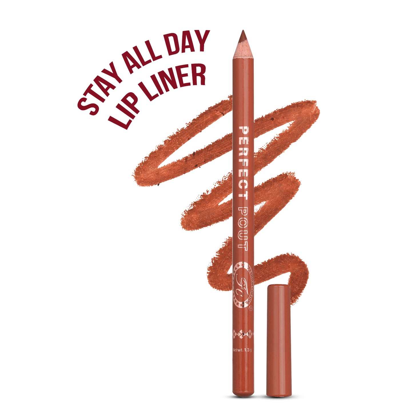 Perfect Pout Matte Lipliner | Glides on Smoothly | Matt Finish | Waterproof | Long-lasting | One Swipe Smooth Application