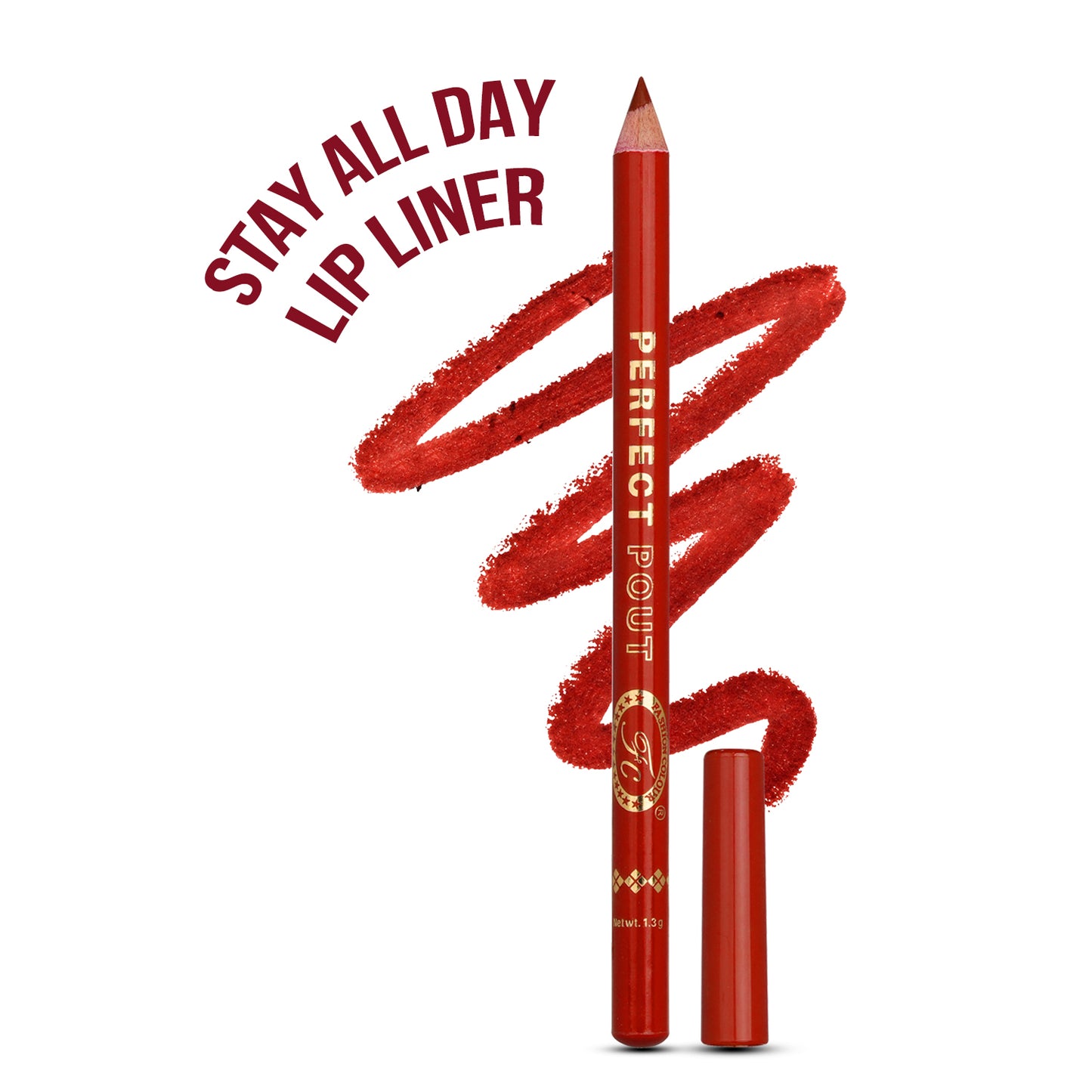 Perfect Pout Matte Lipliner | Glides on Smoothly | Matt Finish | Waterproof | Long-lasting | One Swipe Smooth Application