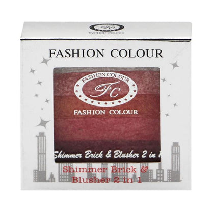 Fashion Colour Shimmer Brick And Blusher