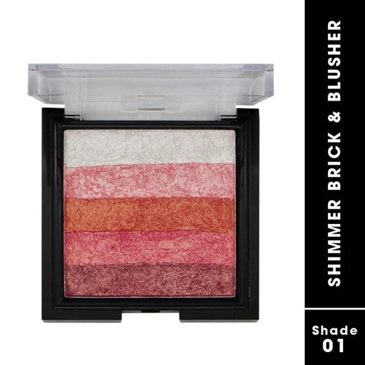 Fashion Colour Shimmer Brick And Blusher