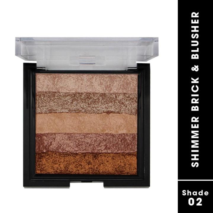 Fashion Colour Shimmer Brick And Blusher