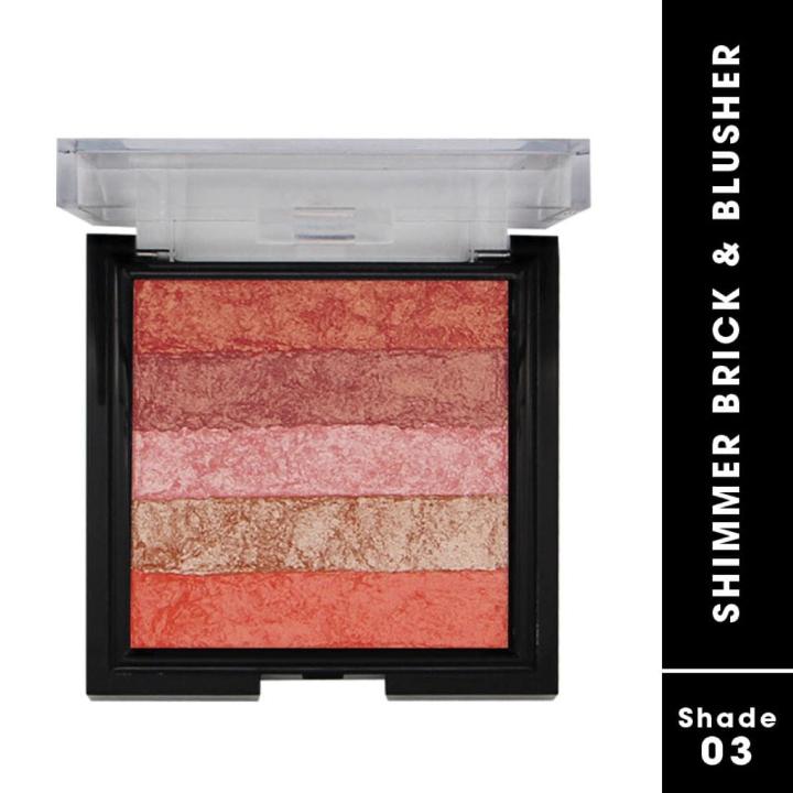 Fashion Colour Shimmer Brick And Blusher