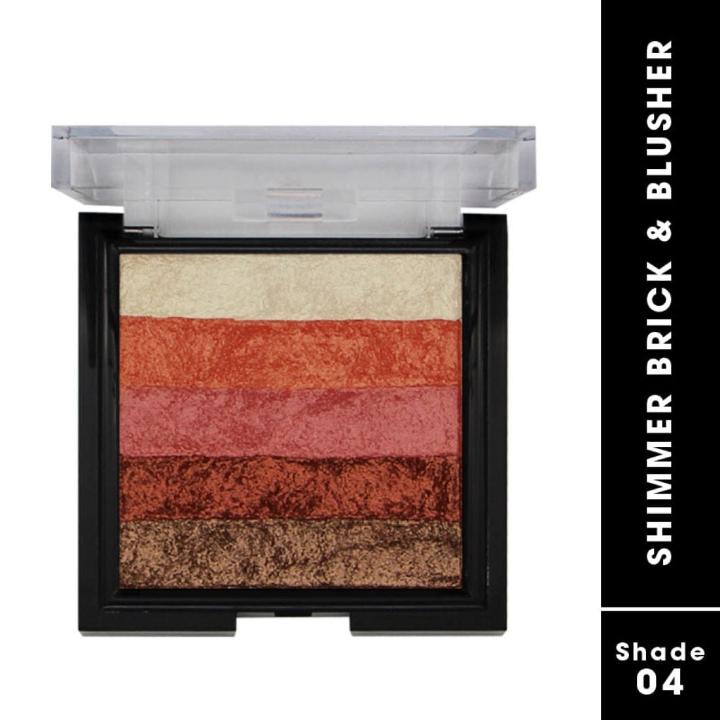 Fashion Colour Shimmer Brick And Blusher