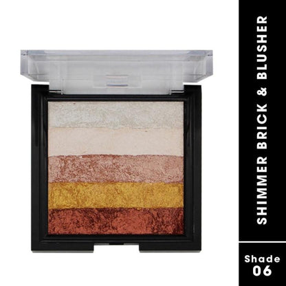 Fashion Colour Shimmer Brick And Blusher