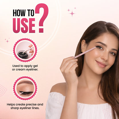 Bent Eyeliner Brush