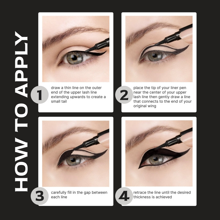 Fashion Colour Hd Waterproof Eyeliner Pen