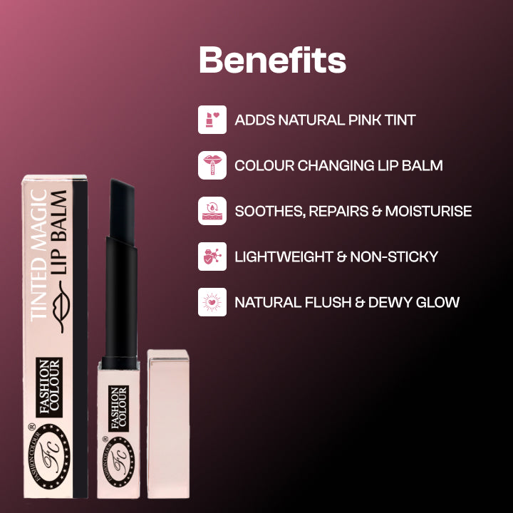 Color Magic Lip Tinted Magic Lip Balm | Color Lip Balm | Fashion Colour