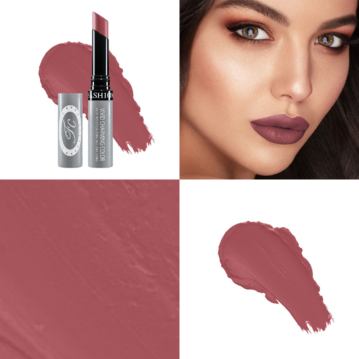 Fashion Colour Kiss Lip No Transfer Lipstick