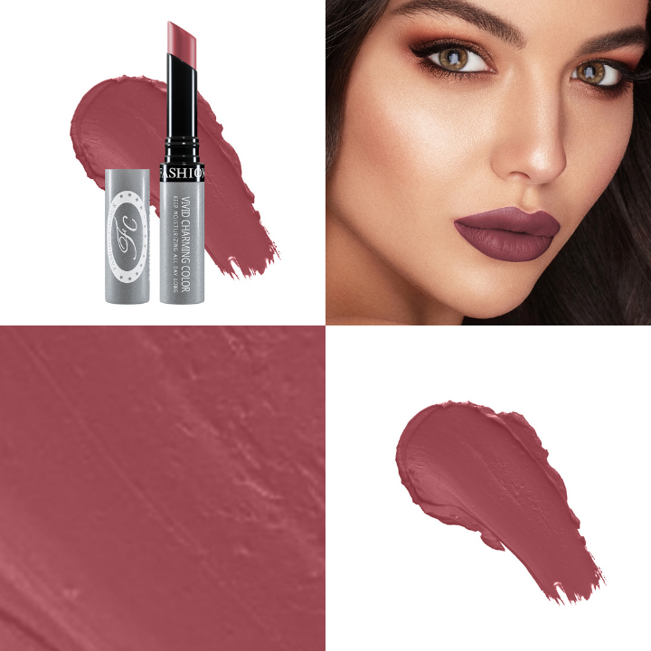 Fashion Colour Kiss Lip No Transfer Lipstick