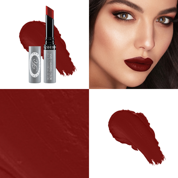 Fashion Colour Kiss Lip No Transfer Lipstick