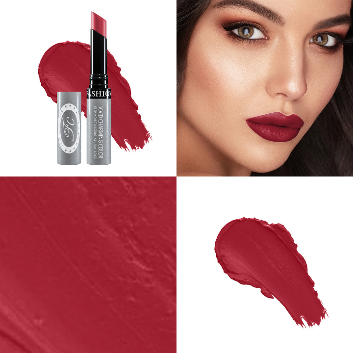 Fashion Colour Kiss Lip No Transfer Lipstick