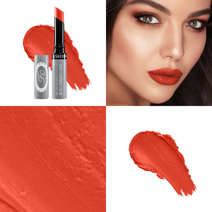 Fashion Colour Kiss Lip No Transfer Lipstick