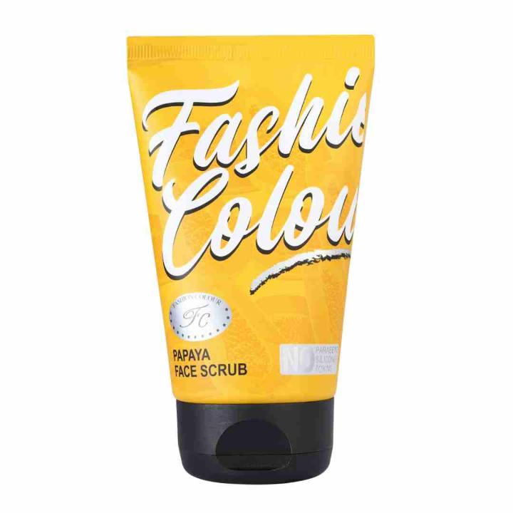 Fashion Colour Papaya Face Scrub