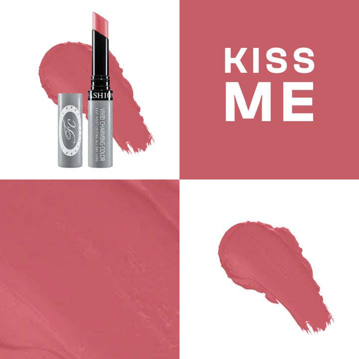 Fashion Colour Kiss Lip No Transfer Lipstick