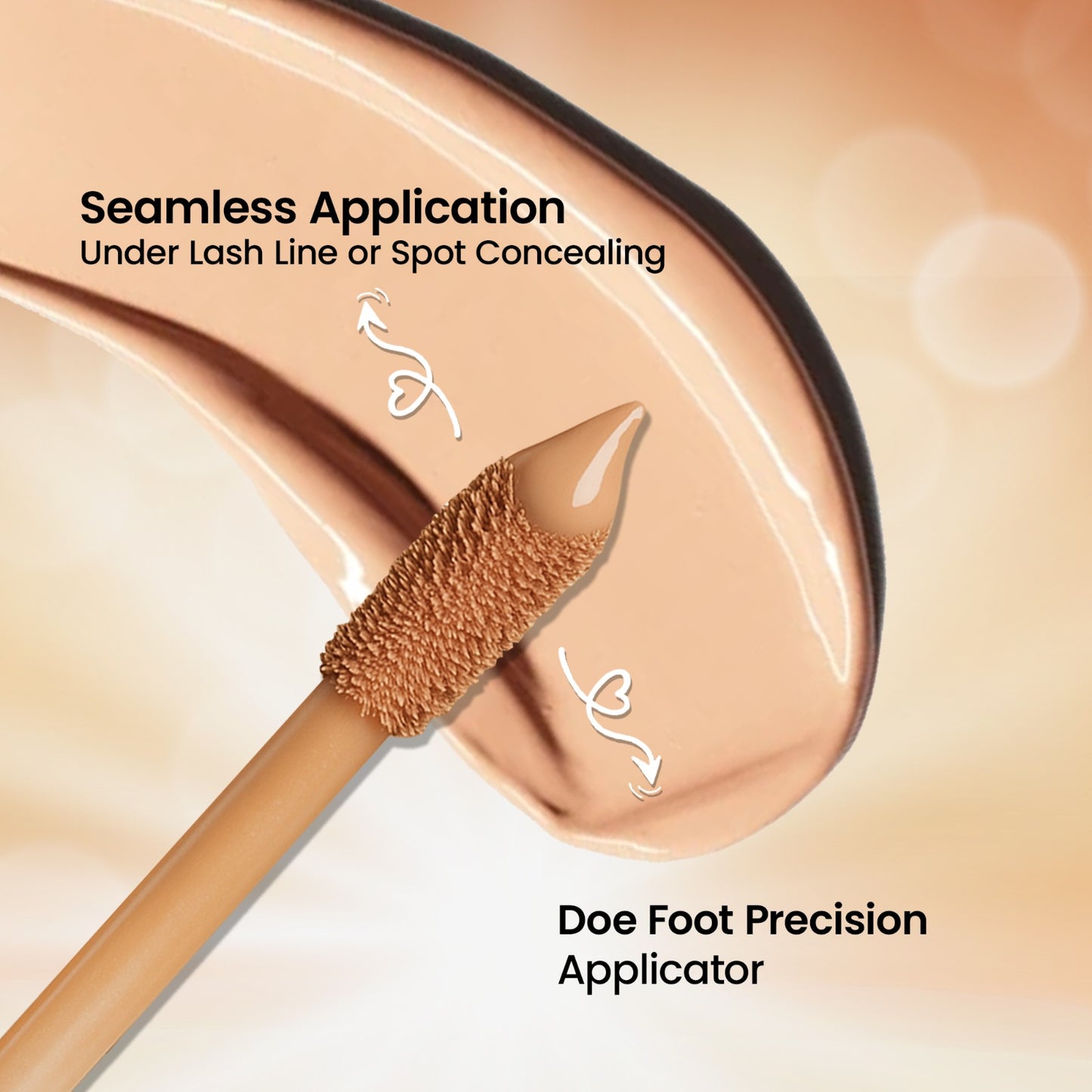 High Coverage Liquid Concealer for HD Matte Finish | Long Lasting & Non-sticky