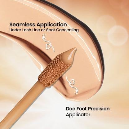High Coverage Liquid Concealer for HD Matte Finish | Long Lasting & Non-sticky