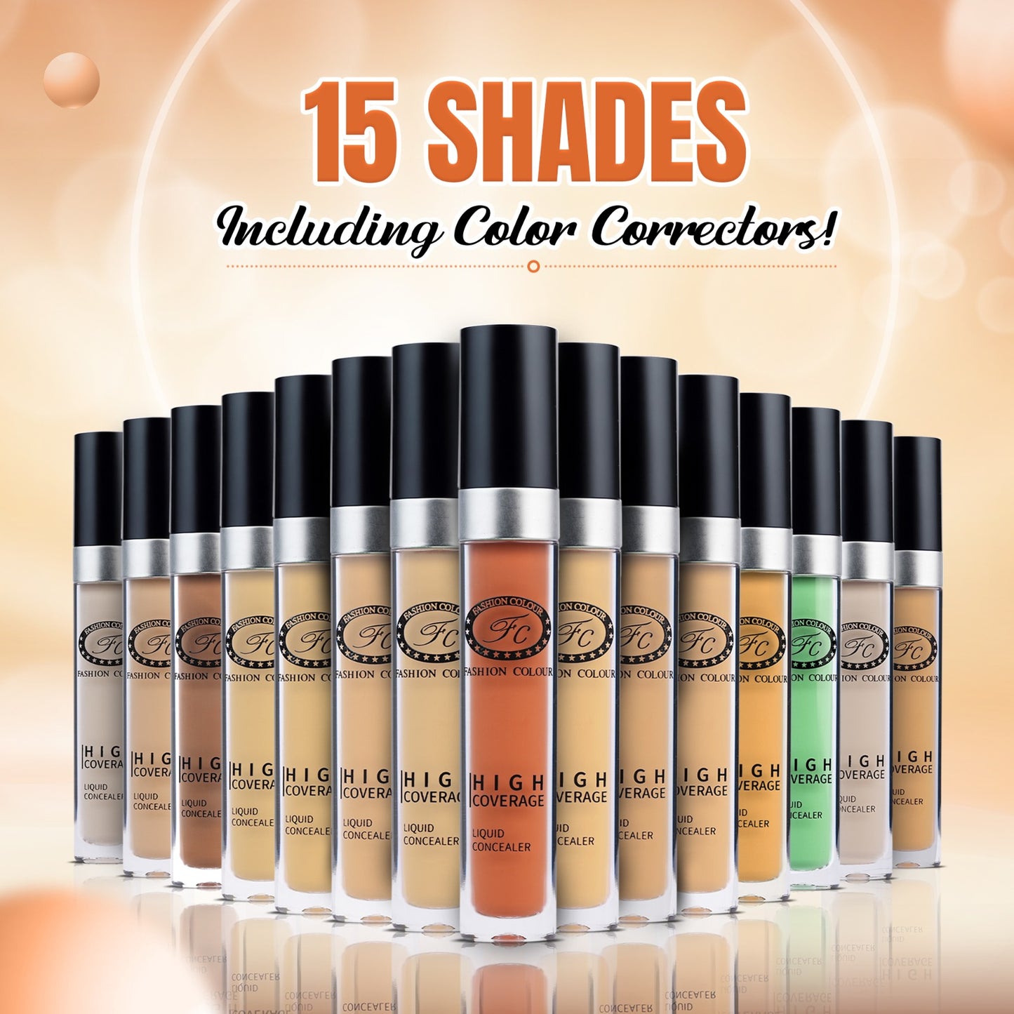 High Coverage Liquid Concealer for HD Matte Finish | Long Lasting & Non-sticky