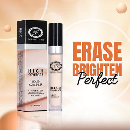 High Coverage Liquid Concealer for HD Matte Finish | Long Lasting & Non-sticky