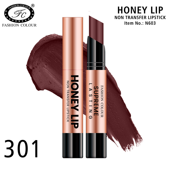 Supreme Lasting Honey Lip Non Transfer Lipstick | Available in 18 Shades |