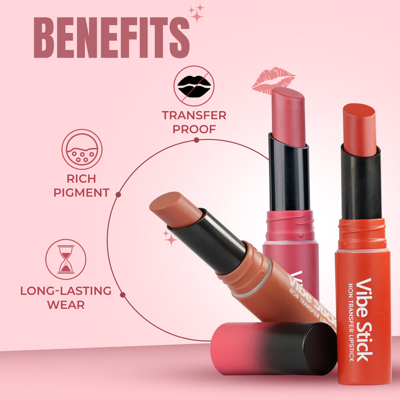 VibeStick Non-Transfer Matte Lipstick