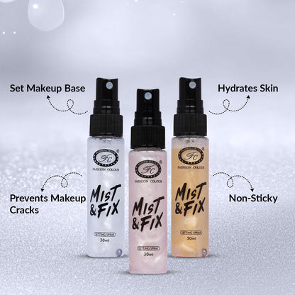 Mist & Fix Setting Spray (PACK OF 3)
