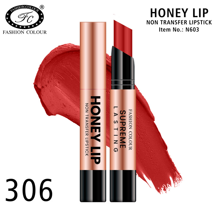 Supreme Lasting Honey Lip Non Transfer Lipstick | Available in 18 Shades |