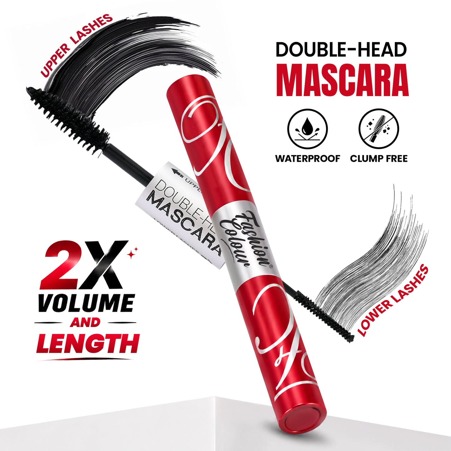 Platinum Double Head Mascara, 10ml