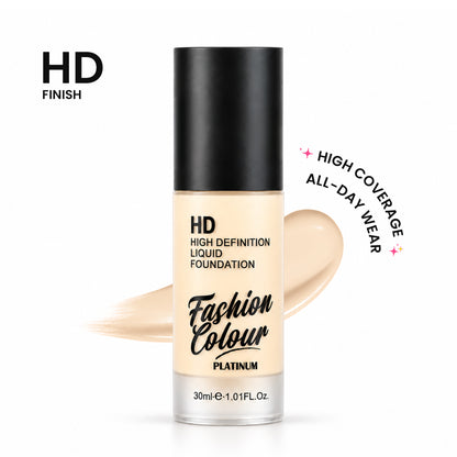 Hd Foundation, Waterproof, Long Lasting