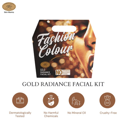 Fashion Colour Gold Radiance Facial Kit