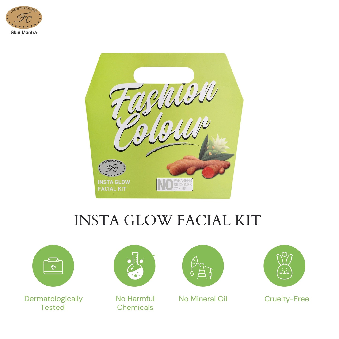 Fashion Colour Insta Glow Facial Kit