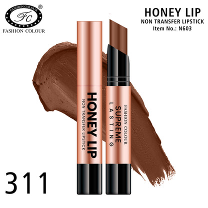 Supreme Lasting Honey Lip Non Transfer Lipstick | Available in 18 Shades |