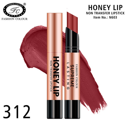 Supreme Lasting Honey Lip Non Transfer Lipstick | Available in 18 Shades |