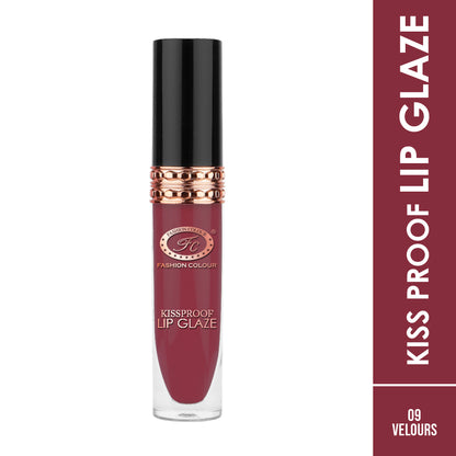 Fashion Colour Kissproof Lip Glaze, Liquid Lipstick ,7Gm