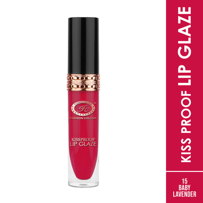 Fashion Colour Kissproof Lip Glaze, Liquid Lipstick ,7Gm