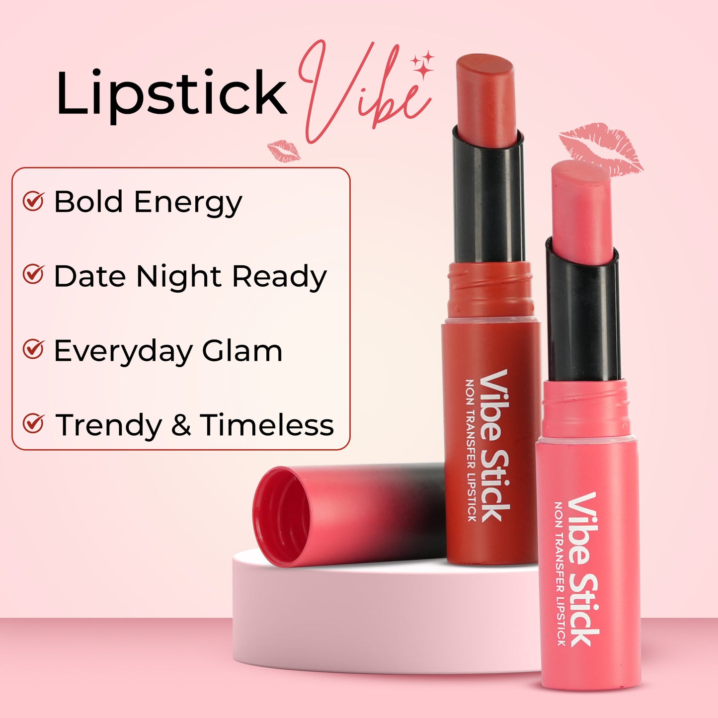VibeStick Non-Transfer Matte Lipstick