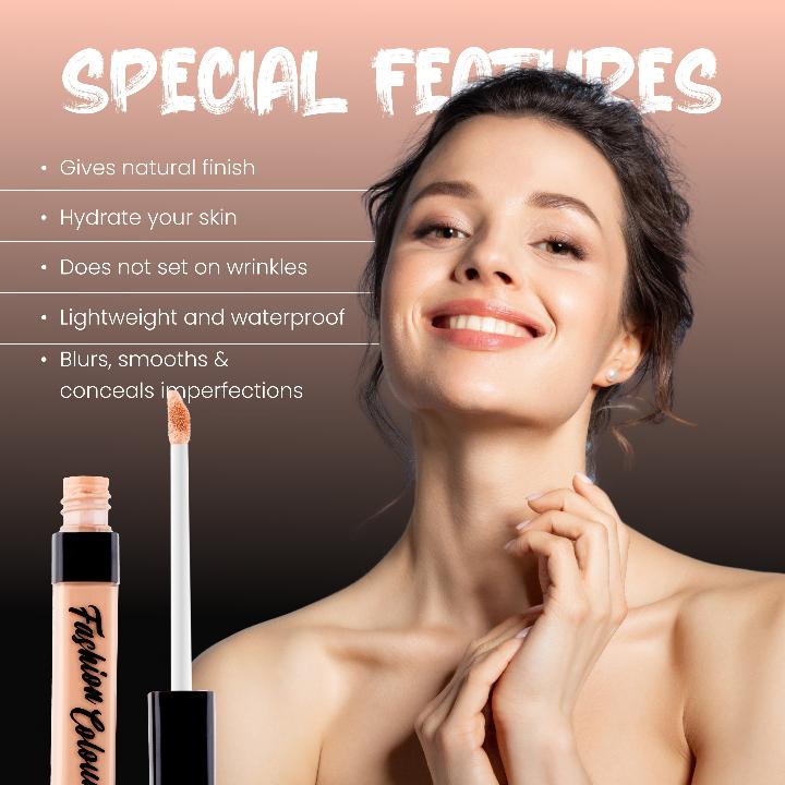 Fashion Colour Cover Up Liquid Concealer