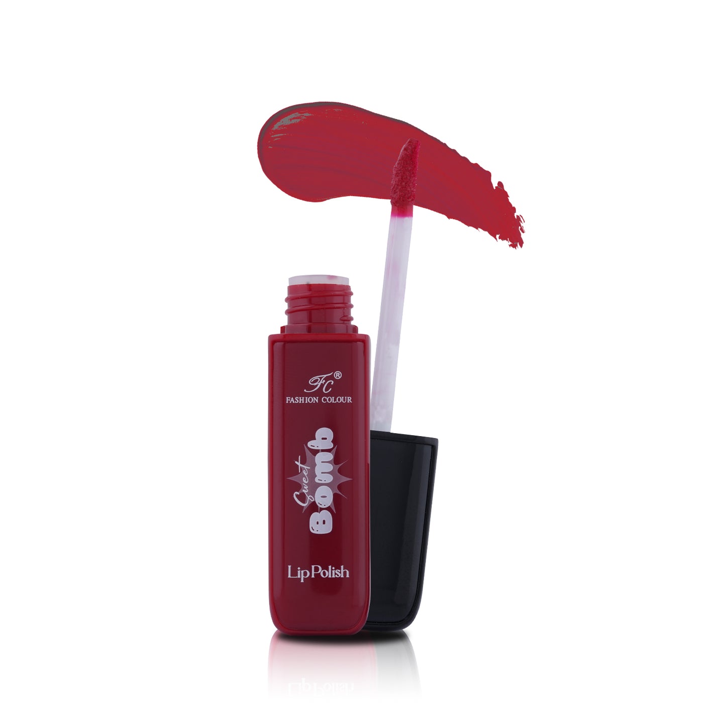 Sweet Bomb Lip Polish with Long Lasting & Non Budging Formula, 4ml