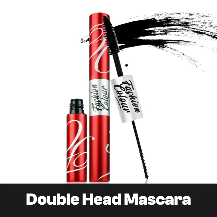 Fashion Colour Platinum Double Head Mascara, 10ml