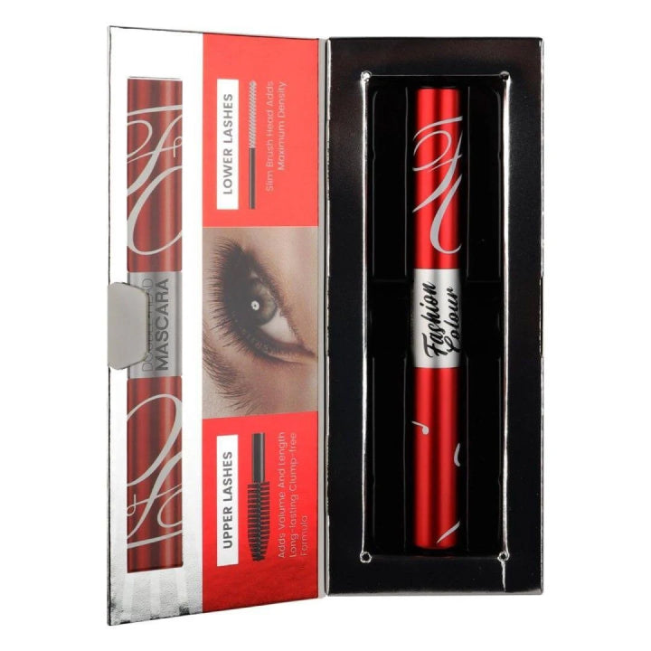 Fashion Colour Platinum Double Head Mascara, 10ml