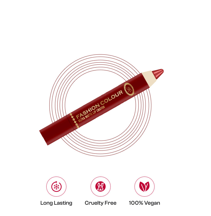 Fashion Colour Lip Crayon, Waterproof, Long Lasting