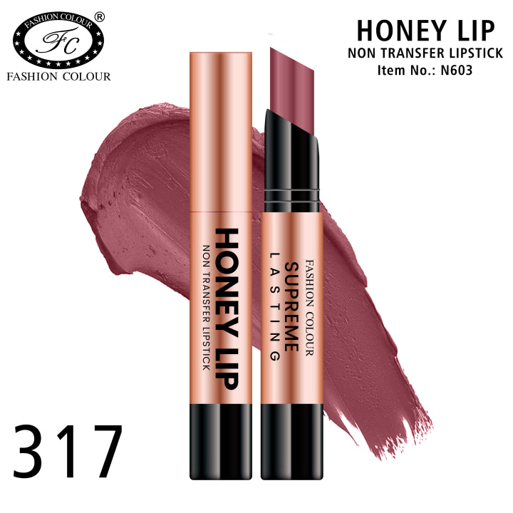 Supreme Lasting Honey Lip Non Transfer Lipstick | Available in 18 Shades |