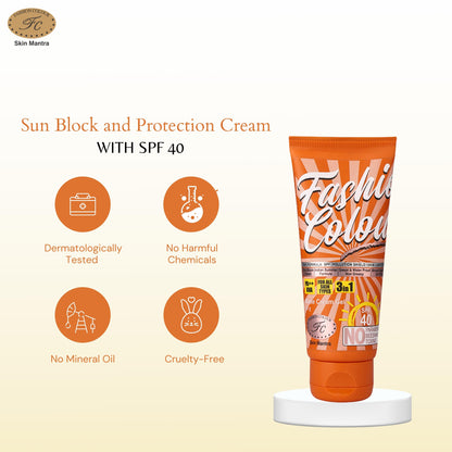 Fashion Colour Sun Block Cream