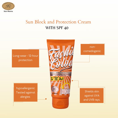 Fashion Colour Sun Block Cream