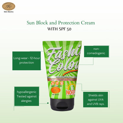 Fashion Colour Sun Block Cream