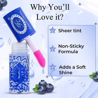 Flirty Lips Lip & Cheek oil for Women | Colour Changing PH Lip Oil | Infused with Skin Loving Ingredients | Long-Lasting Nourishment, Hydration, 4ml