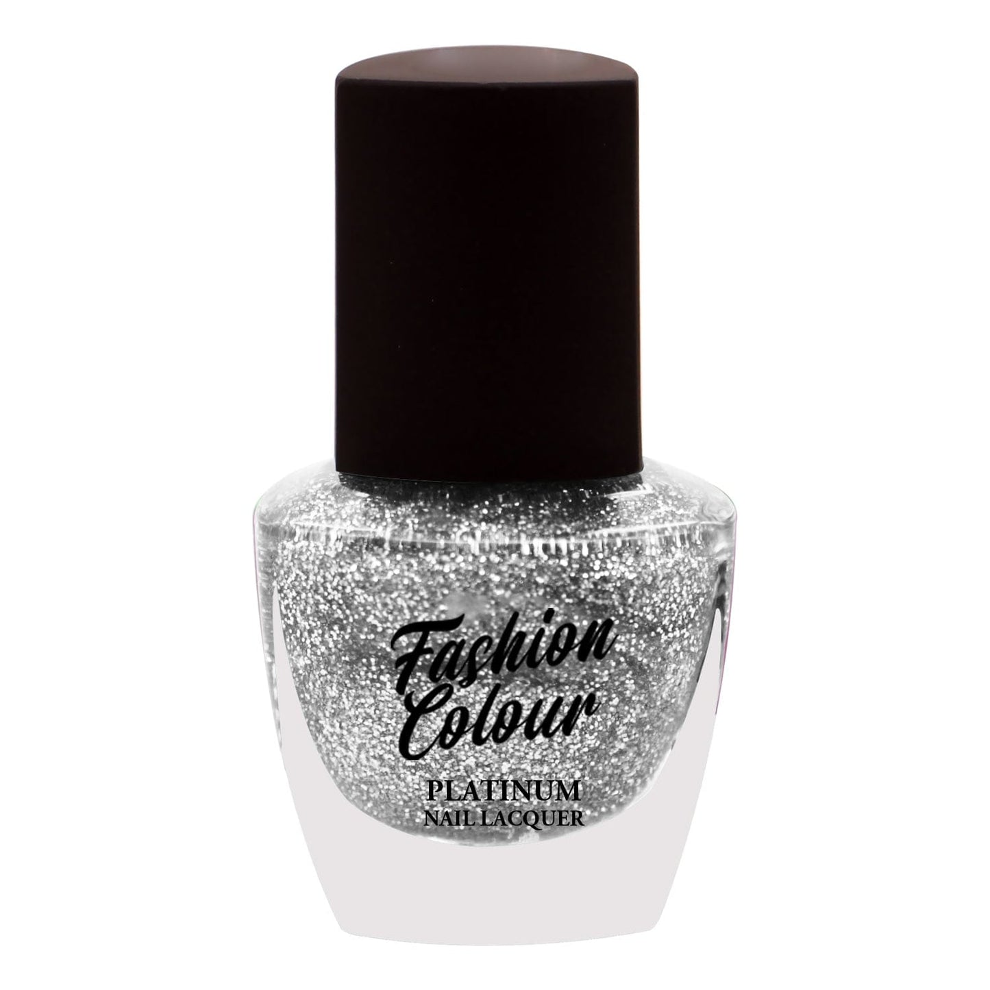 Platinum Nail Polish with Shimmer and Shine – FASHION COLOUR