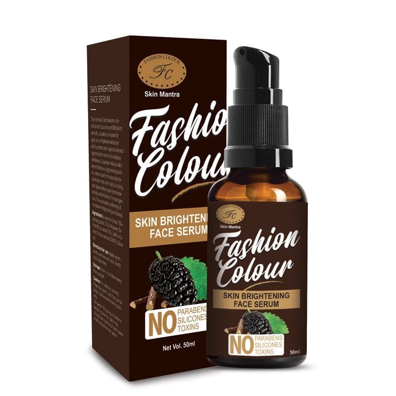 Best Skin Brightening Face Serum in India FASHION COLOUR